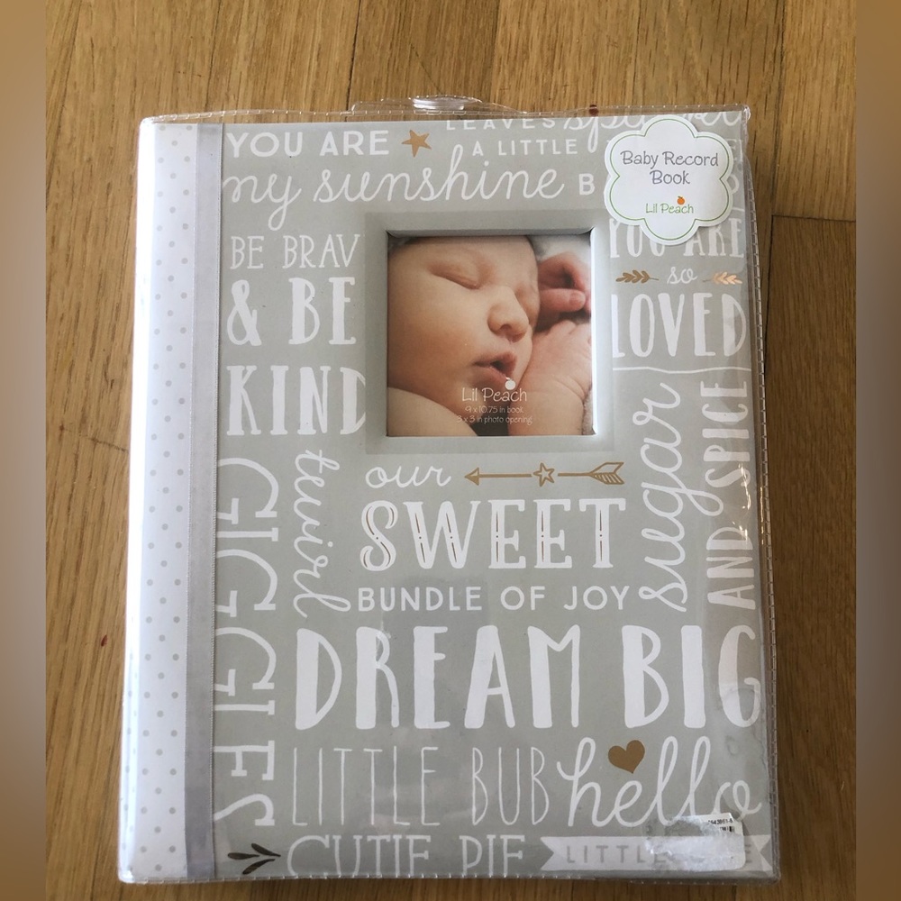 Baby record book